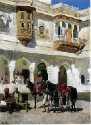 Arab or Arabic people and life. Orientalism oil paintings 25
